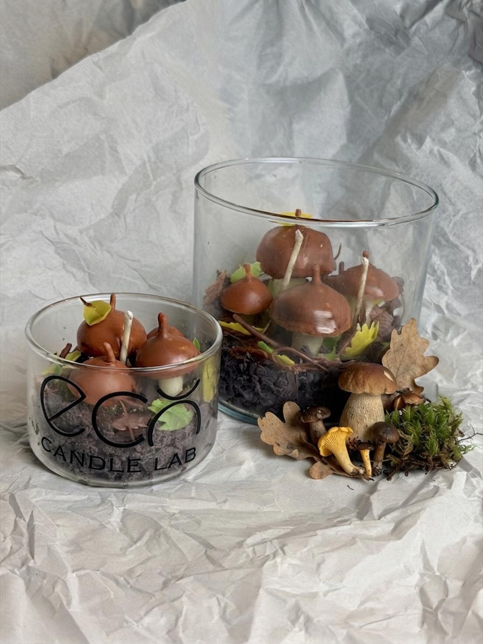 Handmade Mushroom Candle