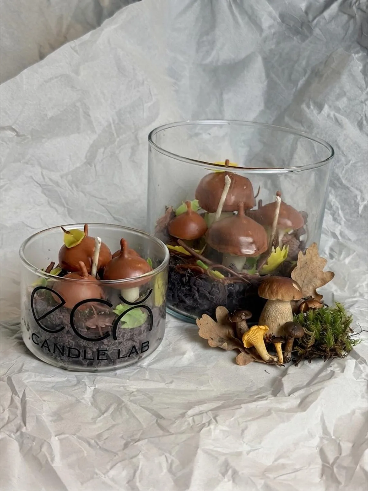 Handmade Mushroom Candle