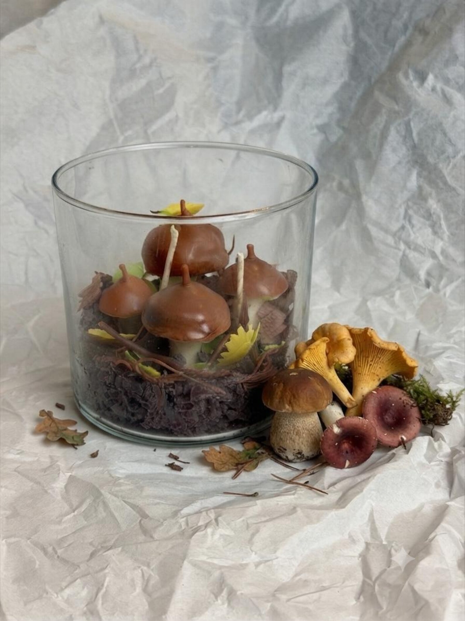Handmade Mushroom Candle 2